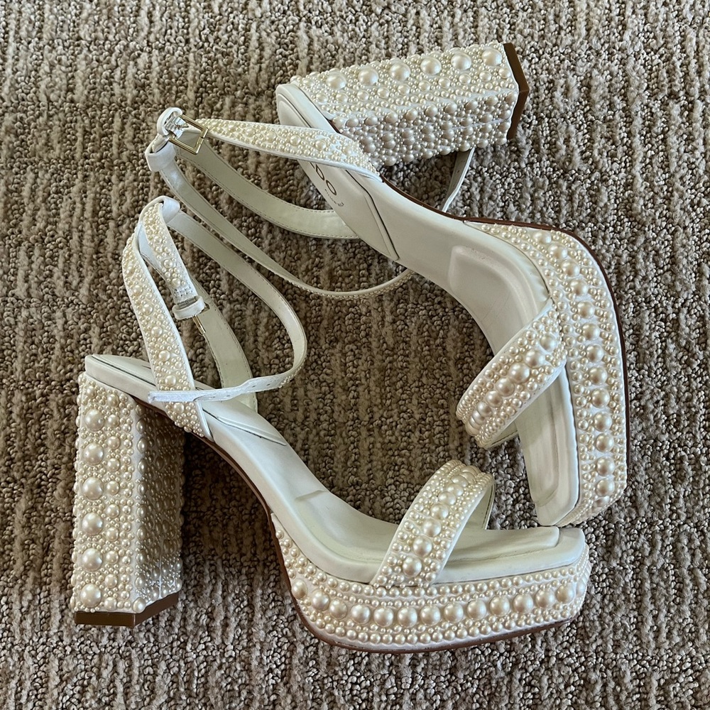 Aldo Pearl Platform Heels